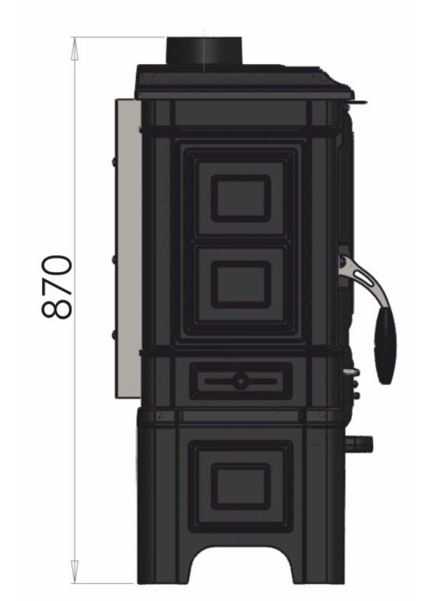 GUČA ARINA 1210 litinová krbová kamna