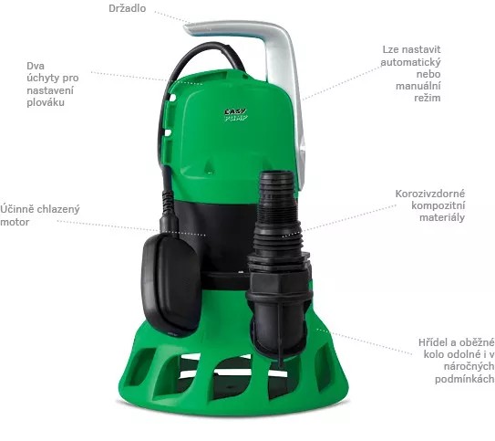 EASYPUMP EASY EXTRACTOR 1000 kalové čerpadlo