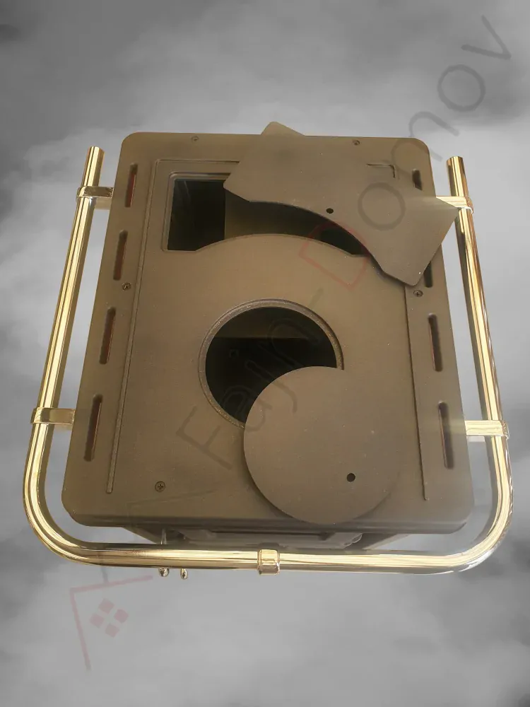 MBS SD OLYMP PLUS krbová kamna červená