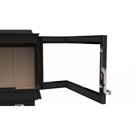 KRETZ F107  krbová vložka rohová pravá s ohýbaným sklem