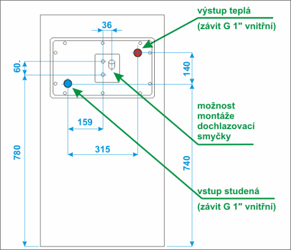 HAAS+SOHN ADRIA II krbová kamna s výměníkem černá, béžový obklad