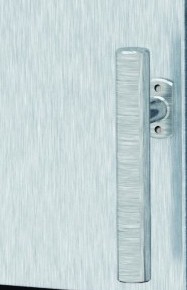 ALFA PLAM, sporák INOX 75,  pravý, červený