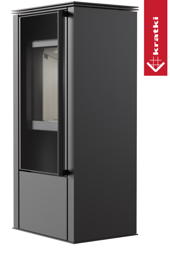 KRATKI HATI Ø 150 5,5 kW Ocelová kamna