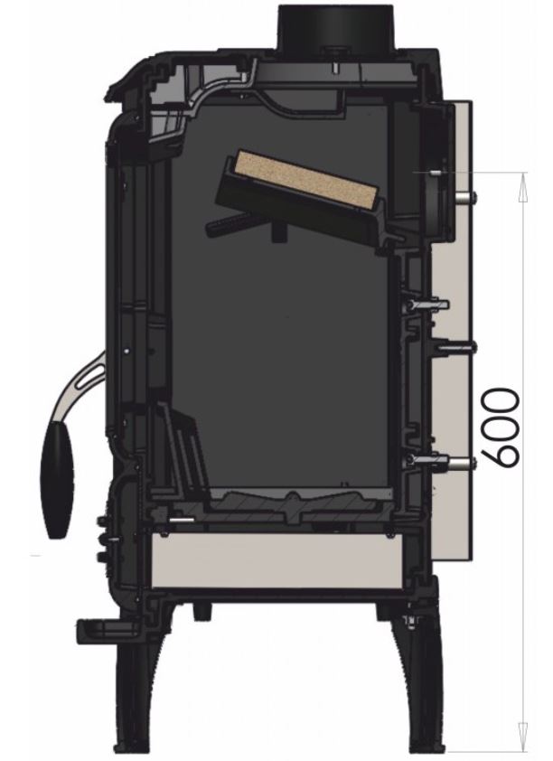 GUČA ARINA 2110 litinová krbová kamna