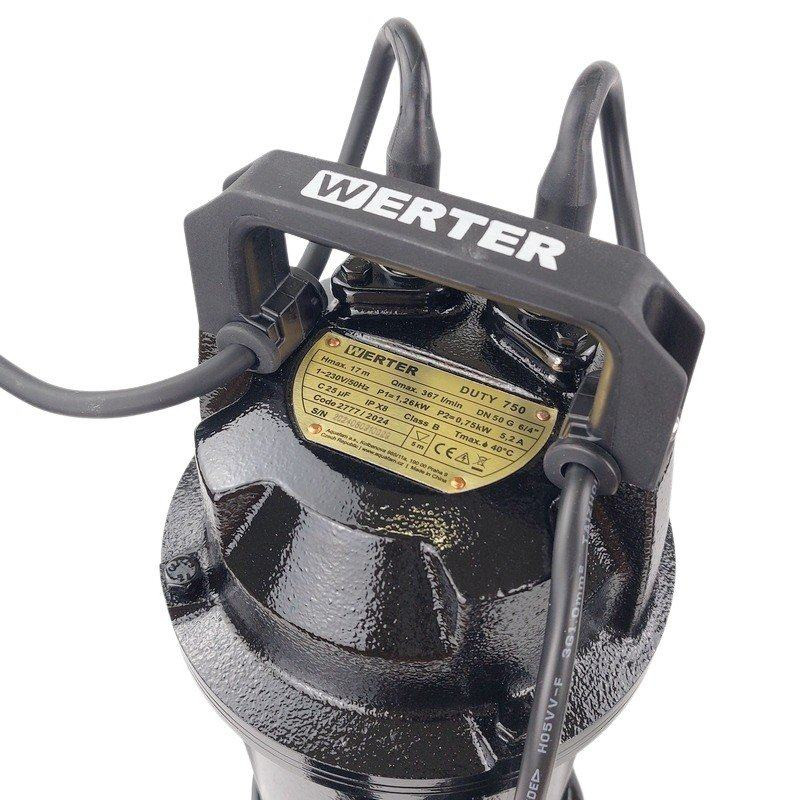 Werter DUTY 750 s plovákem