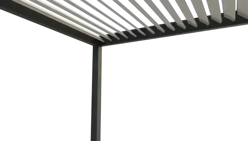 BIOKLIMATICKÁ PERGOLA INTRO PLUS 6X3 M, HLINÍK - DO STĚNY