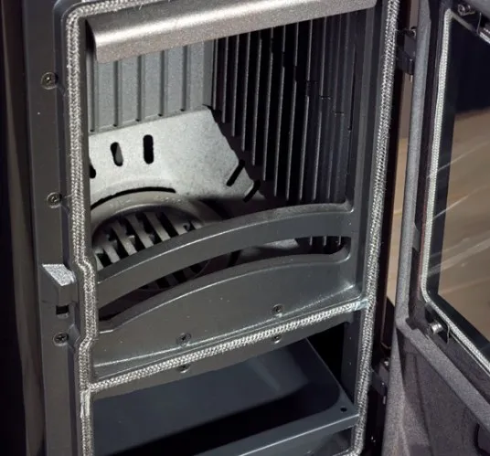 NORDICA SUPER JUNIOR krbová kamna černá