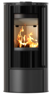 KRATKI ERIK Ø 150 5,5 kW Ocelová kamna