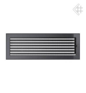 Kratki krbová mřížka 17x49 grafit s žaluzií