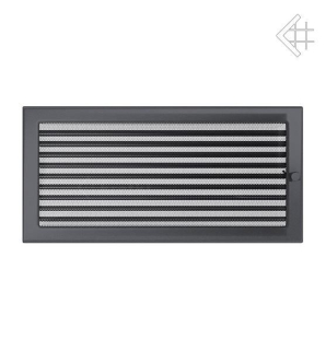 Kratki krbová mřížka 22x45 grafit s žaluzií