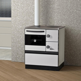 MBS ROYAL 720 DV L SL sporák na tuhá paliva (bez víka), 6,5kW, levý, bíllý