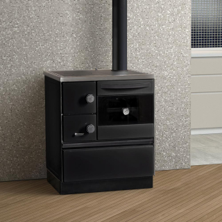 MBS ROYAL 720 DV D SL sporák na tuhá paliva (bez víka), 6,5kW, pravý, hnědý