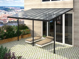 Zahradní pergola - BRUCE H TRANSPARENTNÍ POLYKARBONÁT