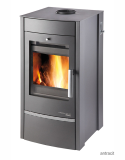 HAAS+SOHN ALMO II krbová kamna s výměníkem, černá