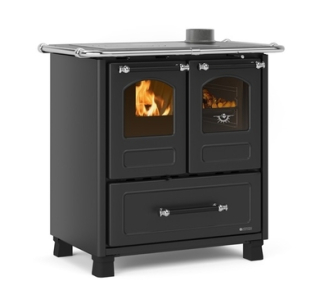 NORDICA Family 3,5 Sporák na tuhá paliva černý