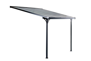 Zahradní pergola - BRUCE D TRANSPARENTNÍ POLYKARBONÁT
