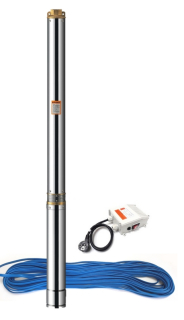 Werter DEEP 3-2.5-25 - kabel 40 m Ponorné 3" čerpadlo do vrtu